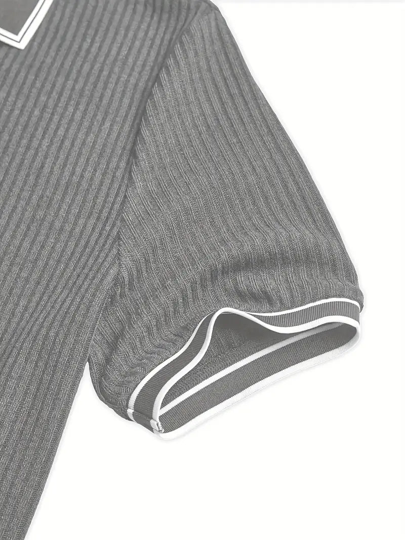 Даниела - Елегантен поло с къси ръкави