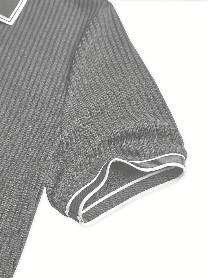 Даниела - Елегантен поло с къси ръкави