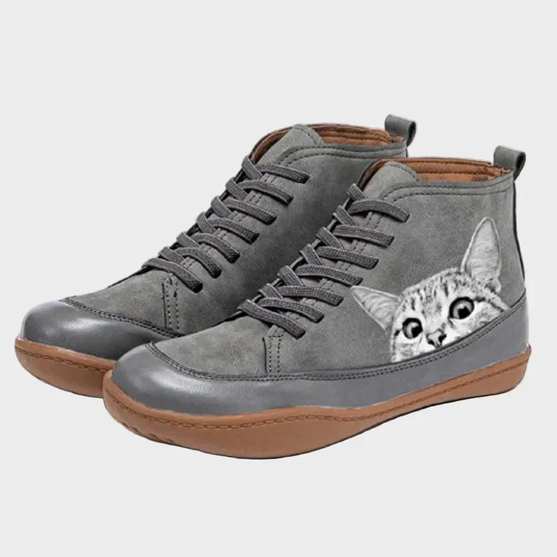 Миа - Кожени боти за любителите на котки