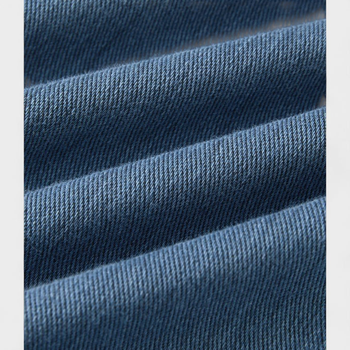 Штефания - Дънкови панталони с широк крачол