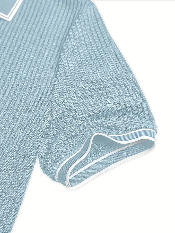 Даниела - Елегантен поло с къси ръкави