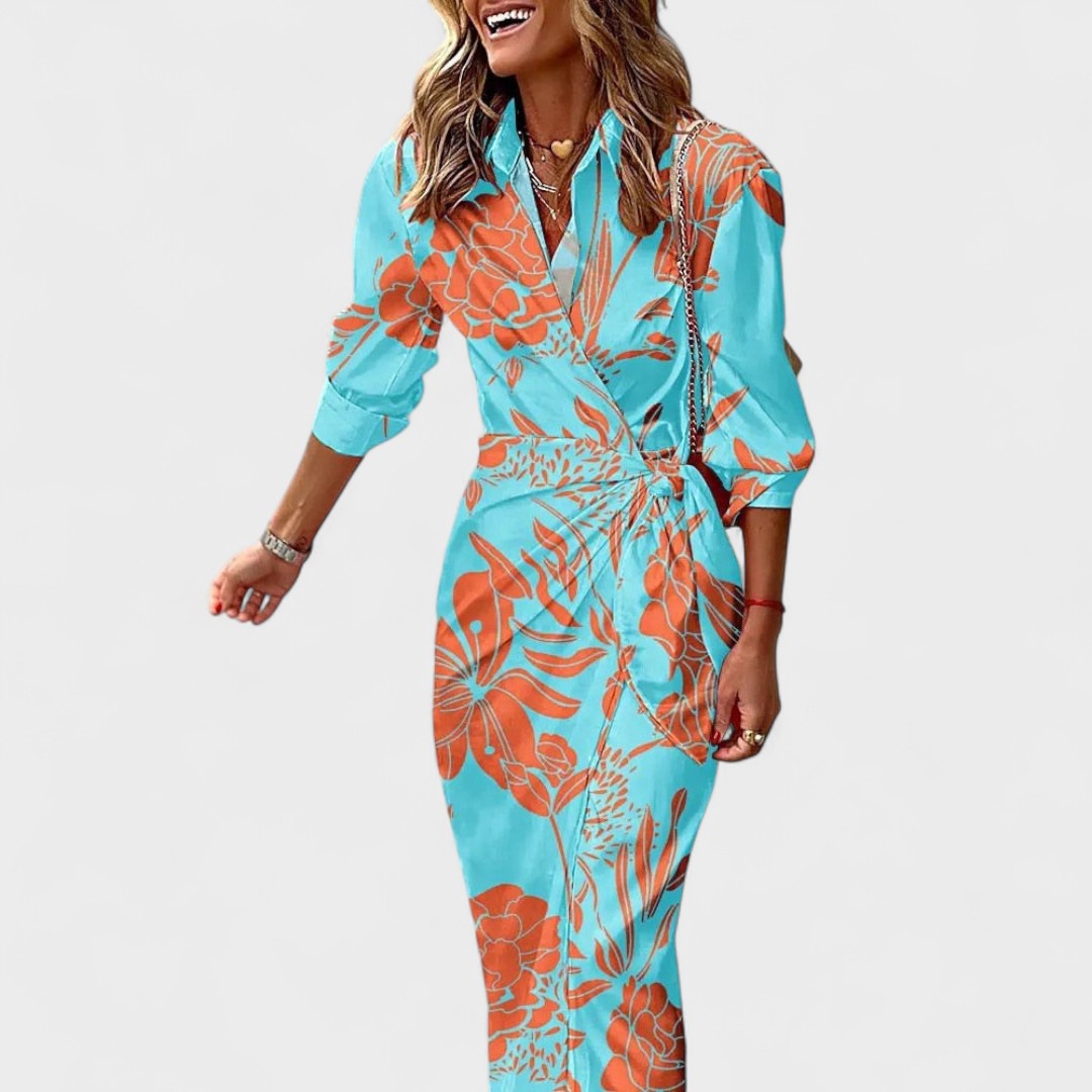 Матеа - Шарена дълга рокля