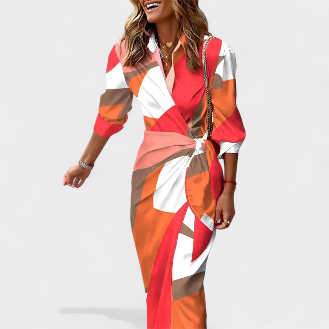 Матеа - Шарена дълга рокля