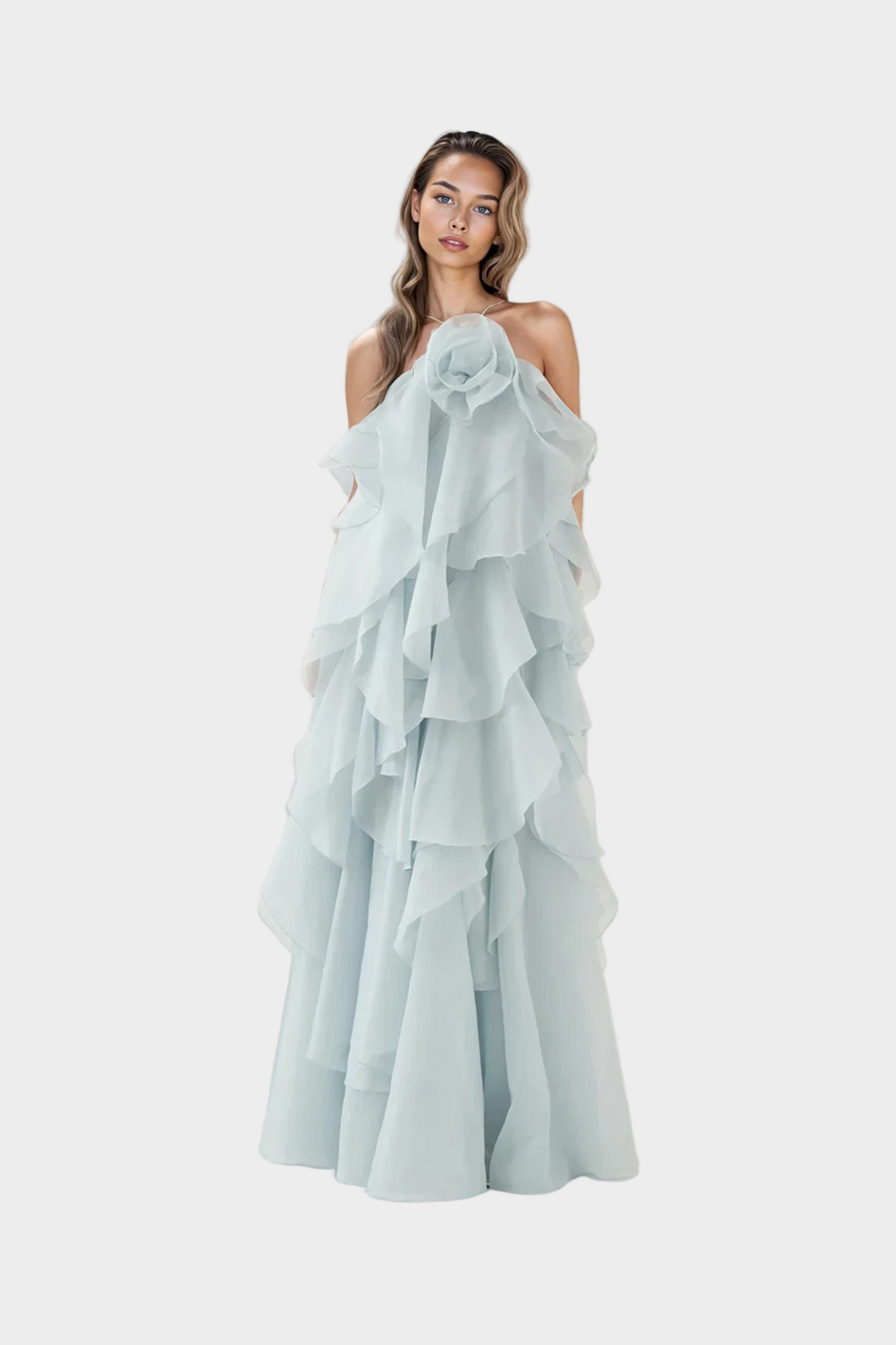 Максимална Рокля с Романтично Усещане и Аристократичен Стил