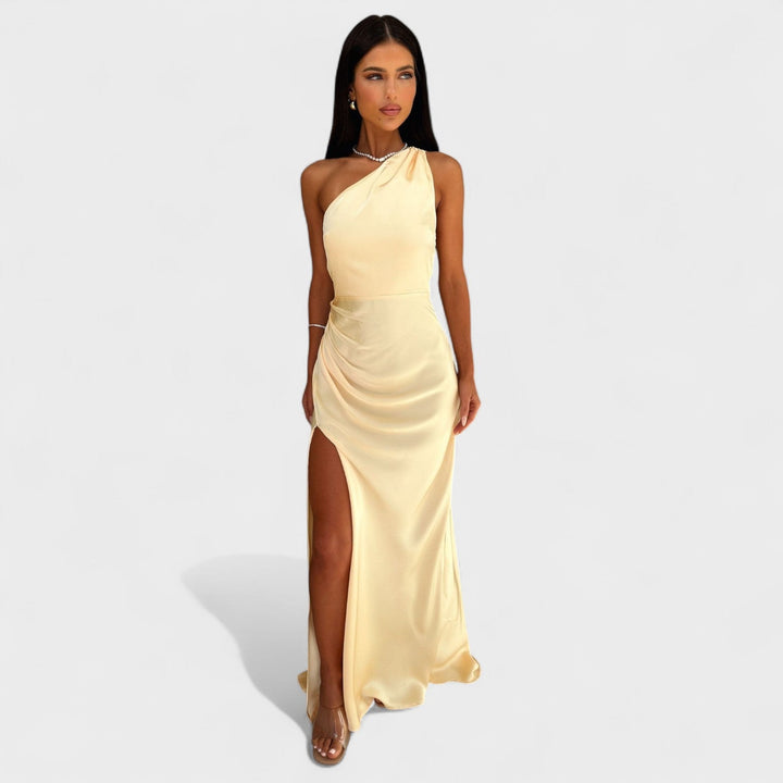 Аурелия - Дълга сатенена рокля