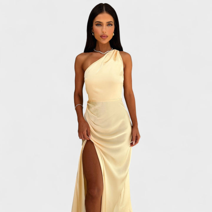 Аурелия - Дълга сатенена рокля