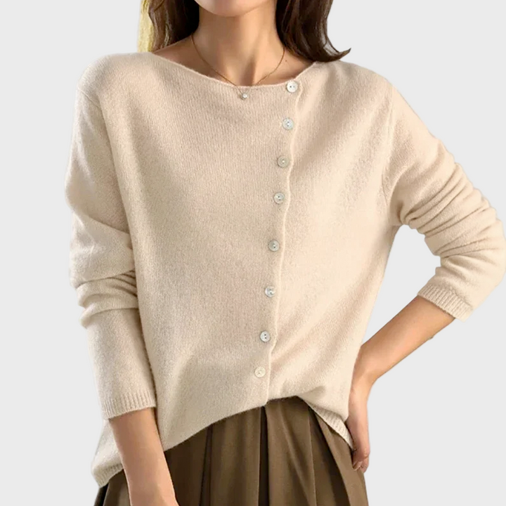 Елегантен Плетен Жилетка