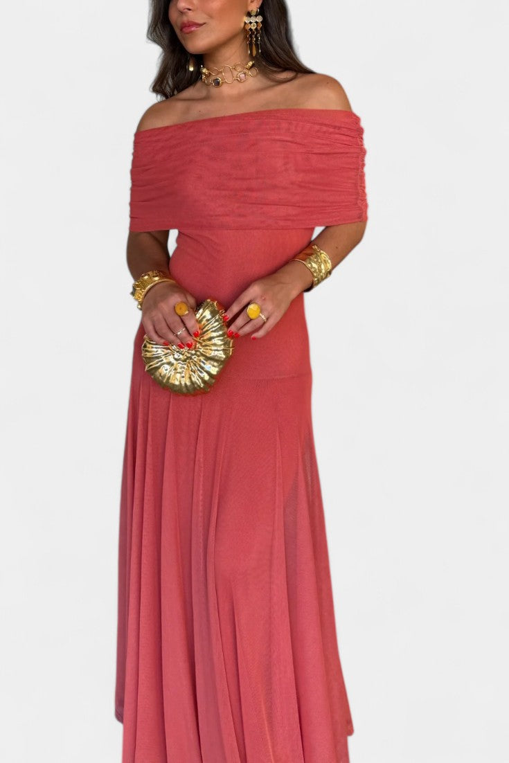Рената - Макси рокля с едно рамо