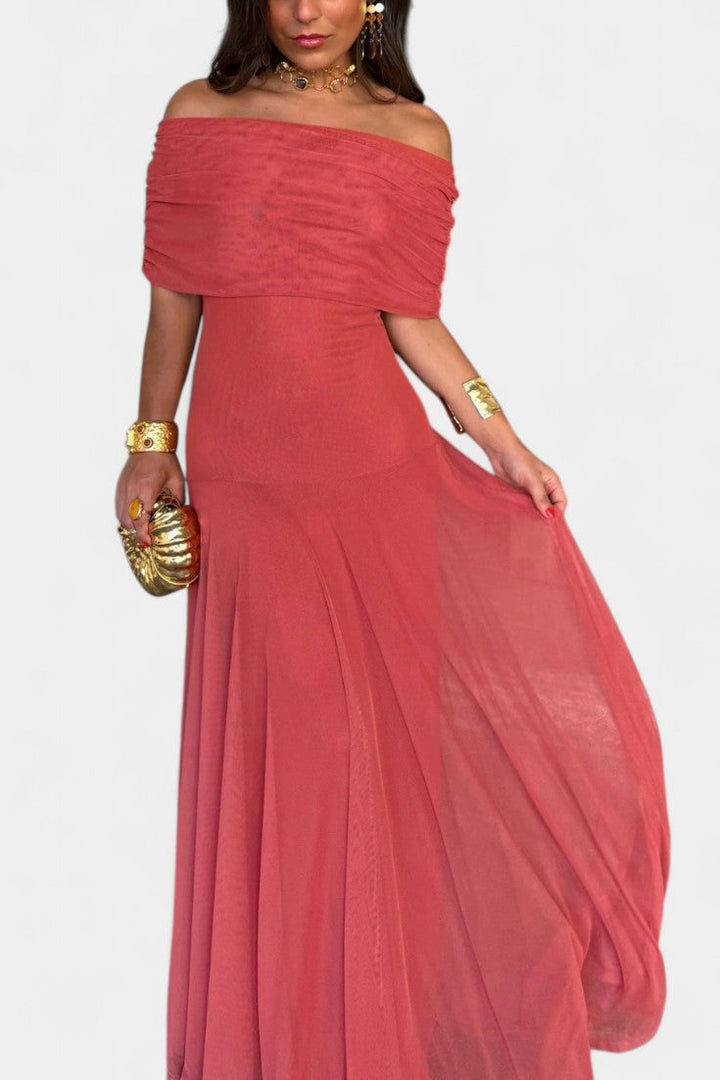 Рената - Макси рокля с едно рамо