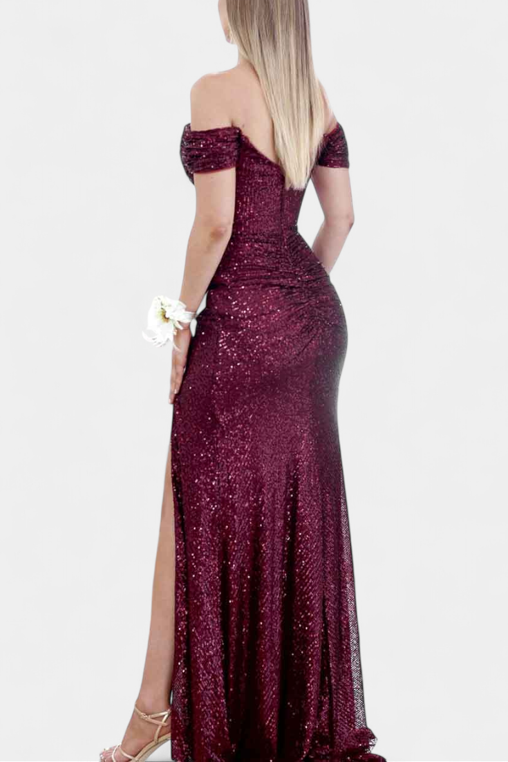 Рената Халджина Русалка без презрамки с пайети