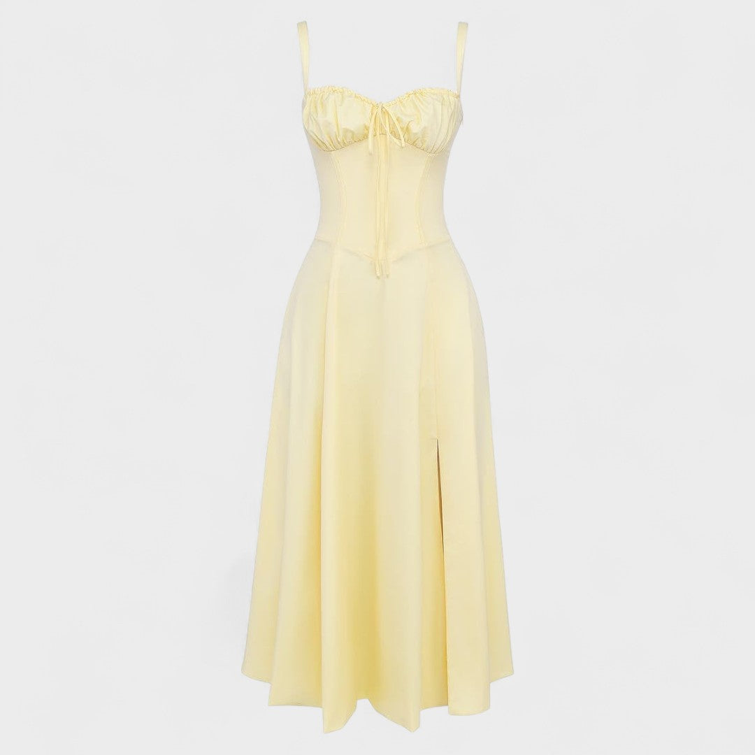 Петра - Корсетна Миди Рокля