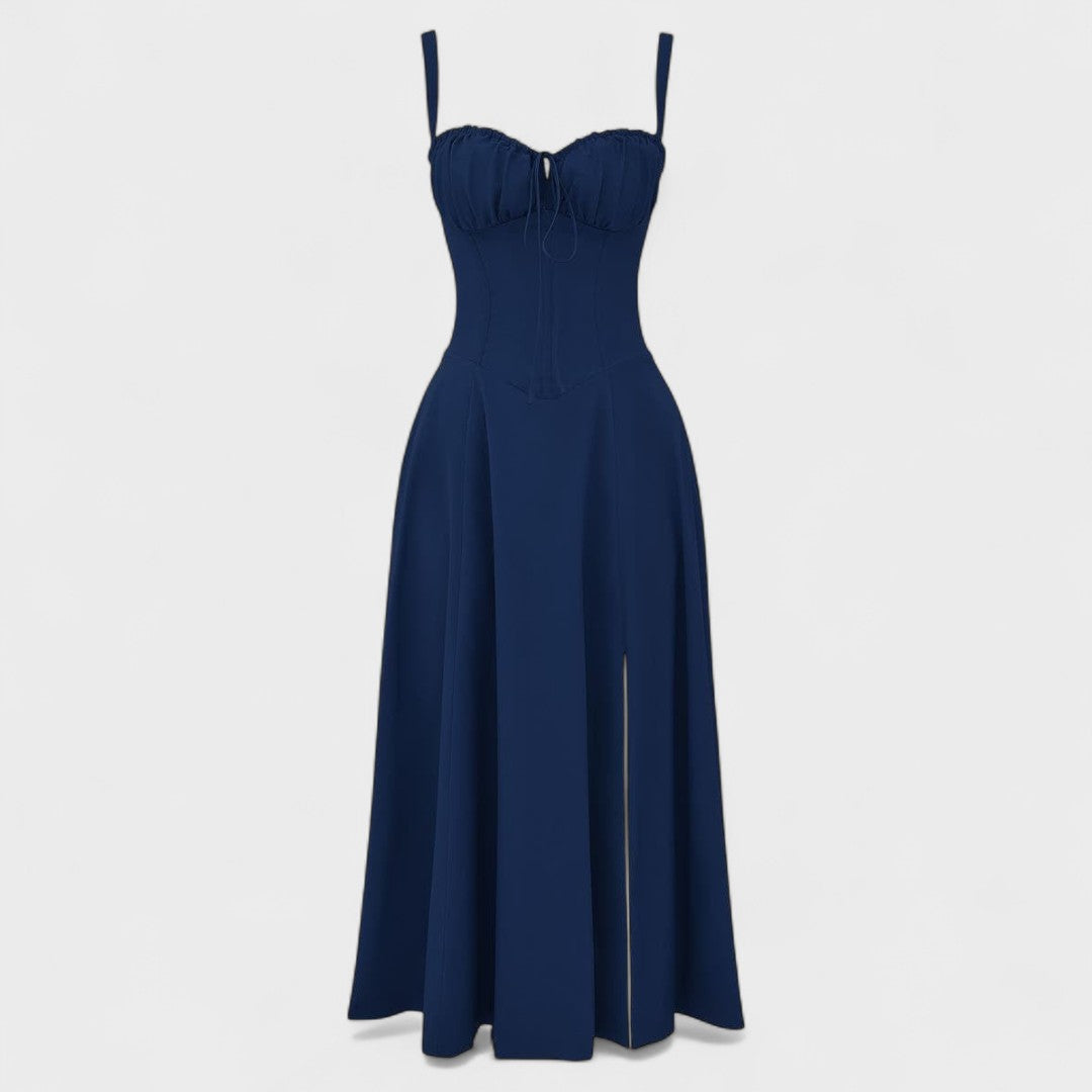 Петра - Корсетна Миди Рокля